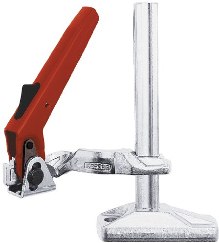 BESSEY Maschinentischspanner BS4N, Spannweite 200 mm Ausladung 120 mm, Schwenkbar und in der Höhe stufenlosverstellbar, Gewicht 2,49 Kg