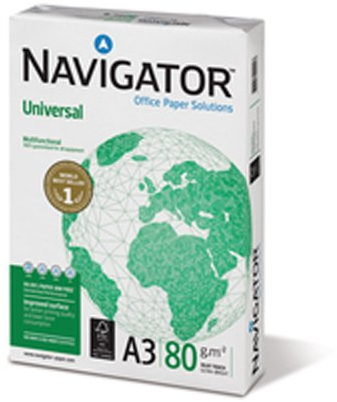 Navigator Universal A3, 80 g/m², Weiß, 5 Stück