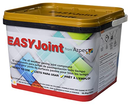 EasyJoint Patio Sand Ready Mixed Paving Jointing Compound for Outdoor Natural Stone, Slate and More. 12.5kg All Weather, Strong and Durable Sweep in Joint Compound - Buff Sand
