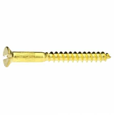 Reidl Holzschraube Senkkopf 3 x 16 mm DIN 97 Messing blank 200 Stück