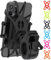 TruActive Premium Bike Phone Mount Holder | Universal Cell Phone Mount for 4-7 Phones | Includes 6 Reusable Color Bands | Tool Free Handlebar Mount for Bicycle, Motorcycle, Electric Scooter, ATV
