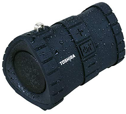 Toshiba Sonic Dive 2 Bluetooth-Lautsprecher (schwimmend, wasserfest) 5.7 x 5.7 x 3.8 schwarz