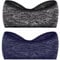 SAVITA 2 x Sports Headband Winter Anti-Sweat Ear Cover for Men, Women Running Ear Muffs Ear Warmer for Cold Weather