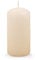 DONAU HOME Stumpenkerzen Klassische Kerze/Creme, Beige/ 1 Stück / 10 x Ø 5 cm Unparfümiert/zur Dekoration / 32 Stunden Brenndauer/Deko Kerzen Wachskerze/Tischkerzen Altar-Kerze