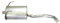 Auspufftopf hinten 51915459