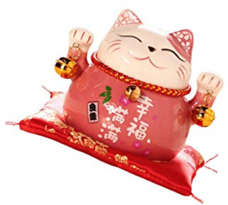 VOSAREA 1stk Katzenspardose Dekoration Katzen-rettungstopf Lucky Cat Sparschwein Großes Sparschwein Maneki Neko Sparbüchse Glückskatzendekor Baby-andenken Hoder Kind Souvenir Münze