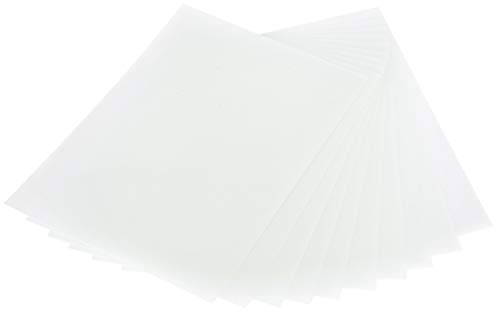 Bedruckbare Schrumpffolien, 10 Stück Leuchtschrumpffolie Wärmeschrumpffolien Kit Schrumpf kunststoff Druckbare Schrumpffolie Malbare halbtransparente DIY Kunst druckpapier dekoration