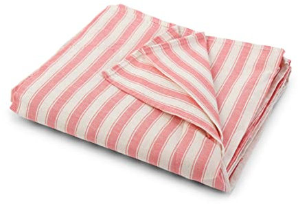 HomeLife Telo Copridivano Cotone (160X280) Made in Italy, Elegante Versatile - Telo Copritutto Cotone Multiuso perfetto come Telo Arredo Divano Copriletto Singolo Estivo Leggero Rosa