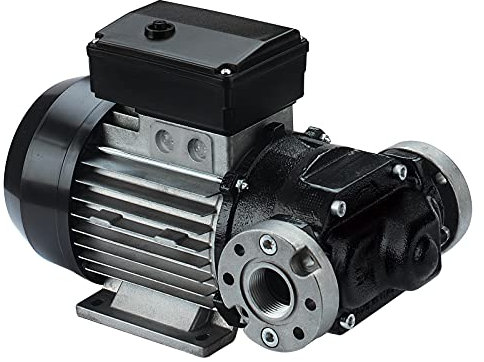 PIUSI Flügelzellenpumpe für Dieselumfüllung, Einfach zu Bedienen, Langlebig, Fördermenge 100 l/min, Stromversorgung 230V/50Hz, 1 BSP Anschlüsse | E120 000326000
