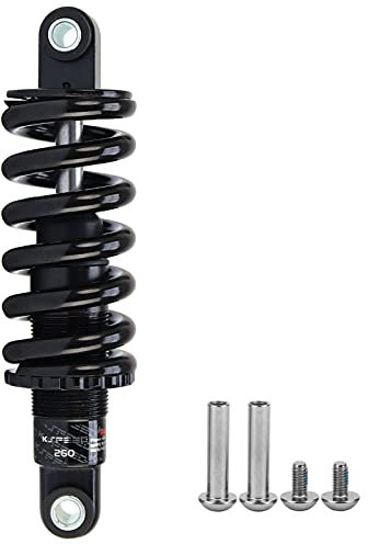 LYYCX Mountainbike Hinten Stoßdämpfer Fahrrad-Rücken-Gallenfeder Dämpfer Stoßdämpfer der Hinterradaufhängung 125mm(4,9) 150mm(5,9) 165mm(6,5) 190mm(7,5) 150lbs-2000lbs mit Buchse