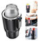 LIYGHFRTIO 2-en-1 Bouilloire Électrique de Voiture 500ml Véhicule Bouilloire avec Branchement sur l'Allume-Cigare Tasse Chauffante Voyage Isolation Mugs Isotherme Gobelet Café Cadeau Papa(12V)
