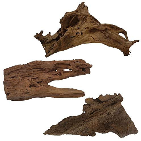 AquaOne Mangrovenwurzel Gr.XL 1 Stück 70-80 cm Aquarium Mangrove Holz Natur Aquascaping Dekoration Landschaft Natur Echtholz Wurzel