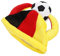Toyvian Wm-Kappe Fu?Ball Hüte Plüsch Fu?Ball Hut Plüsch Kappe Fu?Ball- Fan- Geschenke Für M?nner Alberne Sportkappe Plüschhut Fu?Ball Hut Lustig Hörner Pp-Baumwolle Trompete