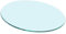 SAGIDAR Cristal Redondo Tablero De Mesa Templado, Mesa Comedor Cristal Superficie Redonda De Mesa De Cristal, Mesa Cristal Vidrio Templado, Cristales A Medida Mesa Redonda Comedor