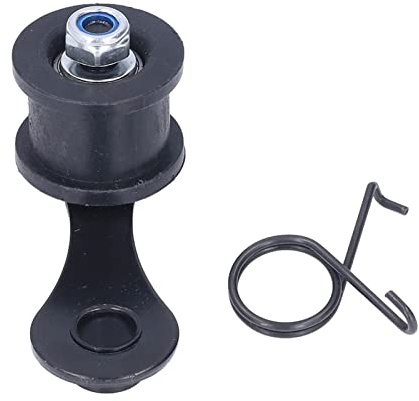 Motorrad Kettenspanner Metall Hochleistungs Kettenführungsspanner mit Feder für Street Dirt Pit Bike ATV Quad Scooter