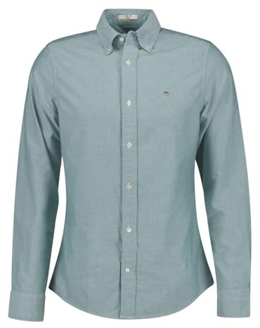 GANT REG Oxford Shirt, Deep Forest Green, S