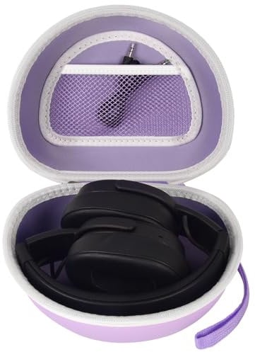 Headphone Case for Skullcandy Crusher/Hesh/Evo Wireless Over-Ear Bluetooth Earphones, for Beats Studio Pro/ 3/Solo 4/3/2 Headphones and More Noise Cancelling Foldable Headset - Hard Box Only