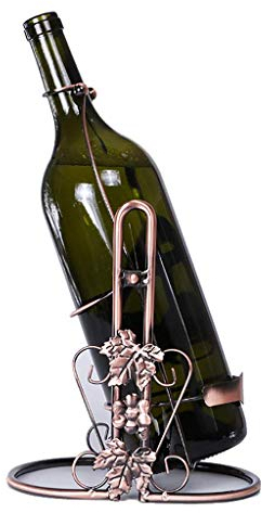 Generisch Weinregal,Rack, europäischer Wohnzimmer-Ausstellungsständer, hängendes Heimregal, Kapazität 12,5–14,5 l, Bronze, 5 l