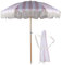 Parasol de Terrasse avec Frange, Parasol D'extérieur Résistant aux UV, Parasol de Plage, Parasol à Franges, Parasols de marché de Table D'extérieur pour Patio, Piscine, Table,
