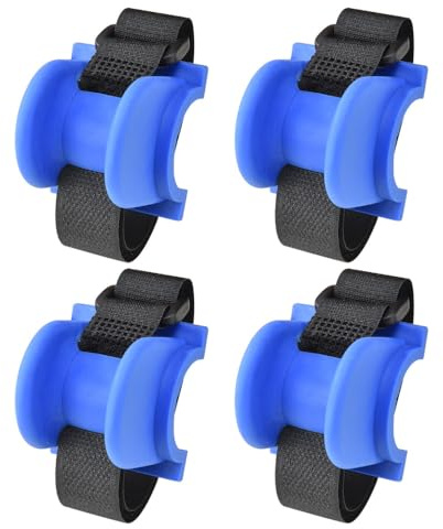 4PCS Fishing Rod Holders for Railings, Portable Fishing Pole Holders for Bridge Railings Ship Railings Seaside Guardrails