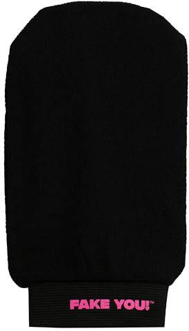 Fake You! Exfoliating Mitt for Body – Premium Body Exfoliator Mitt for Smooth, Radiant Skin – Reusable Exfoliator Glove for Dead Skin Removal – Elastic Cuff for Secure Fit