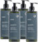 ANYAH - Gel Douche et Shampoing 2 en 1-4 x 480 ml - Soin Lavant Corps et Cheveux à l'extrait d'ortie blanche - Formule Vegan & Certifiée Ecolabel