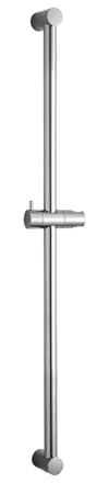 OFFO Duschstange Brausestange 90cm, wandmontierte Duschstange, Verstellbarer Abstand , Brausestange mit Duschkopfhalterung, Ersatz für Dusche, Chrom