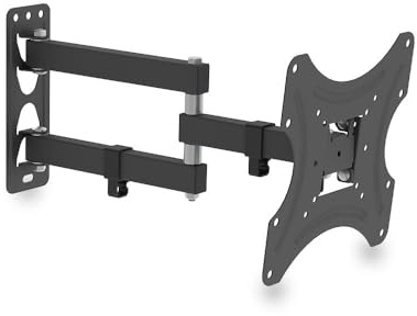 TactFire Support Mural TV 26 Pouces | (VESA 200x200 mm, Jusqu'à 30 kg, Verticale :-5°~12°)
