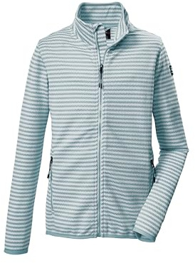 killtec Mädchen Strickfleecejacke/Fleecejacke mit Stehkragen KOS 117 GRLS KNTFLC JCKT