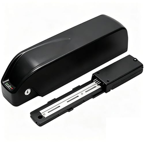 36V 20Ah 48V 20Ah 52V 20Ah Ebike Akku Eingebautes BMS 36V 48V 52V Elektrofahrrad Batterie mit Ladegerät und Grundplatte Austauschbarer Elektrofahrrad Batterien XT90,48V 20Ah