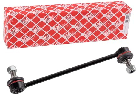 febi bilstein 31764 Verbindungsstange mit Sicherungsmuttern, 1 Stück | Kompatibel mit: HYUNDAI ELANTRA IV Stufenheck, ELANTRA V Stufenheck, i30, i30 Kombi, KIA CEE'D, CEE'D Combi Van