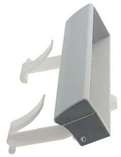 FAGOR BRANDT VEDETTE SAUTER DE-DIETRICH - poignee pedale ouverture blanche pour lave vaisselle FAGOR BRANDT VEDETTE SAUTER DE-DIETRICH