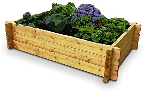 Quickcrop Raised Garden Bed Easy Assembly 6ft x 3ft (16.5in High)