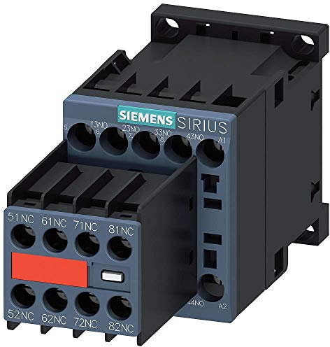 Siemens Schütz AUX 4 Na + 4NC Dauerstrom 24 V S00 Schraube