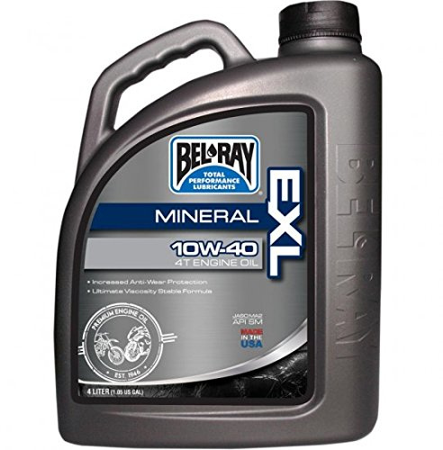Exl mineral 4 Stroke Motoröl 10W-40 4 Liter – 99090-b4LW – Bel-ray 36010148.