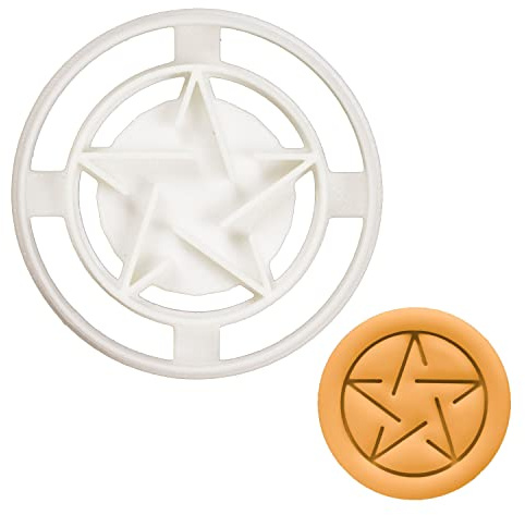 Pentagramm Stern Ausstechform, 1 Teil