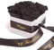 ROSEMARIE SCHULZ Heidelberg Flowerbox Happy Birthday - Weiße Rosenbox mit Infinity Rosen haltbar 3 Jahre - Geburtstagsgeschenk für Frauen (Happy Birthday, Weiß-Schwarz)