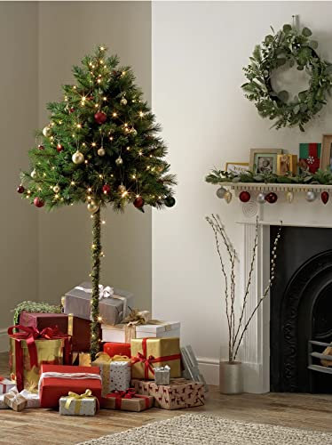 Home - Habitat 6ft Half Parasol Christmas Tree - Green