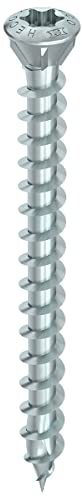 HECO-Topix-plus Dielenschraube LKO 3.5x 60 Torx 10 Stahl verzinkt-blau