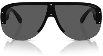 Versace Man Sunglasses Black Frame, Dark Grey Lenses, 0MM