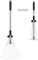Telescopic Stainless Steel Garden Leaf Rake Adjustable Rake Gardening Lawn Yard Lightweight Gardening Tool Leaves Debris