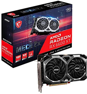 GPU AMD 6600XT MECH 2X 8G GDDR6 OCV1 Fan
