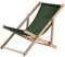 KADAX Liegestuhl, Strandstuhl aus Holz, Sonnenliege bis 120kg, Liege aus Buchenholz, Holzklappstühle, Strandliege, Klappliege für Strand, Holz-Liegestuhl (Dunkelgrün)