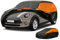 GUNHYI Hatchback Car Cover Waterproof Breathable, Outdoor Car Cover Rain Dust Sun Protection Universal fit Mini Cooper, Audi A1, Ford Fiesta, Renault Clio, Suzuki Swift etc. (Up To 415cm)
