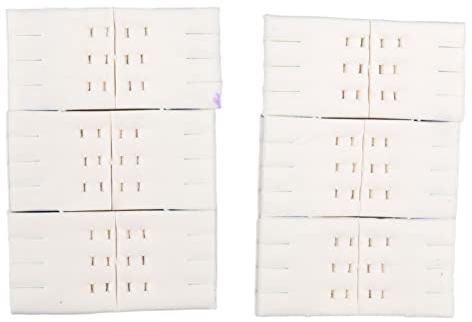 Haofy Recambios de Varita de Limpieza de Baño, 12 Piezas de Repuesto de Escobilla de Inodoro Desechable Conveniente Baño Antiobstrucción (Lavanda)