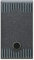Interr. Con Gemma 16Ax 1 Mod. Noir AVE 45301G