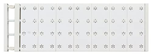 Extendable Closet Shelf Adjustable Wardrobe Cupboard Divider Tension Shelf