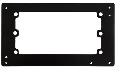 Loufy Schwarz ATX Netzteil zu SFX Netzteil Halterung SFX Netzteil zu ATX Netzteil Festes Chassis Loch Umwandlung Rahmenhalterung