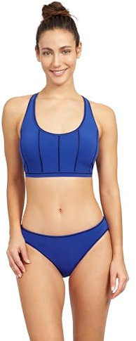 Gottex Free Sport by Reggiseno da Nuoto con Coppa D Parte Superiore del Bikini, Blu, 1D Donna