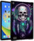 BEOTIWAD Black TPU Tablet Case for 10.1 Amazon Fire HD 10 Tablet (5th/7th/9th Generation,2015/2017/2019 Release),Slim TPU Back Shockproof Shell Cover for HD 10 Tablet,Dream Catcher Skull